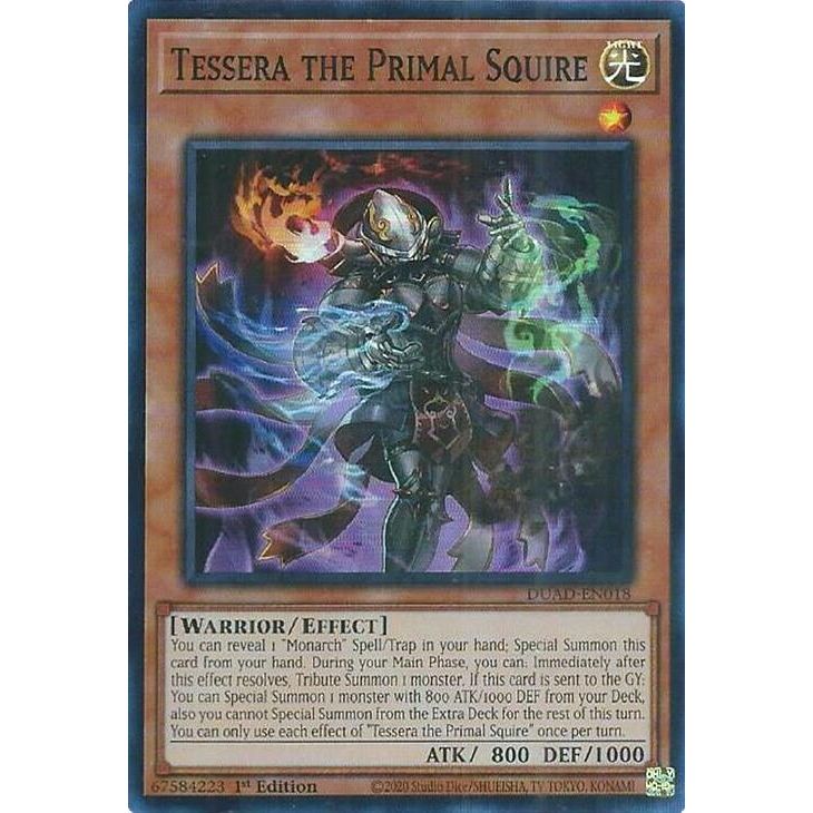 Image for Tessera the Primal Squire (DUAD-EN018) (DUAD) - YuGiOh