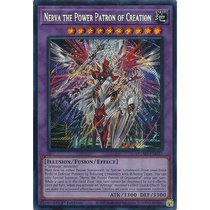Image for Nerva the Power Patron of Creation (DUAD-EN033) (DUAD) - YuGiOh
