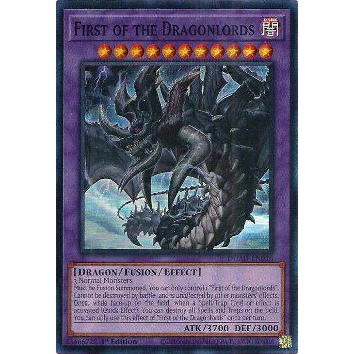 Image for First of the Dragonlords (DUAD-EN036) (DUAD) - YuGiOh