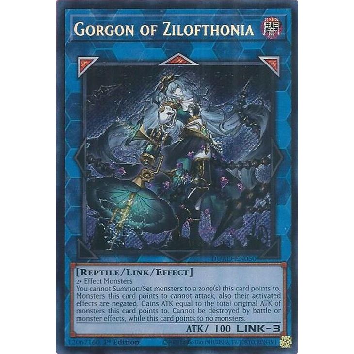 Image for Gorgon of Zilofthonia (DUAD-EN050) (DUAD) - YuGiOh