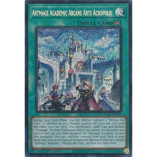 Image for Artmage Academic Arcane Arts Acropolis (DUAD-EN054) (DUAD) - YuGiOh