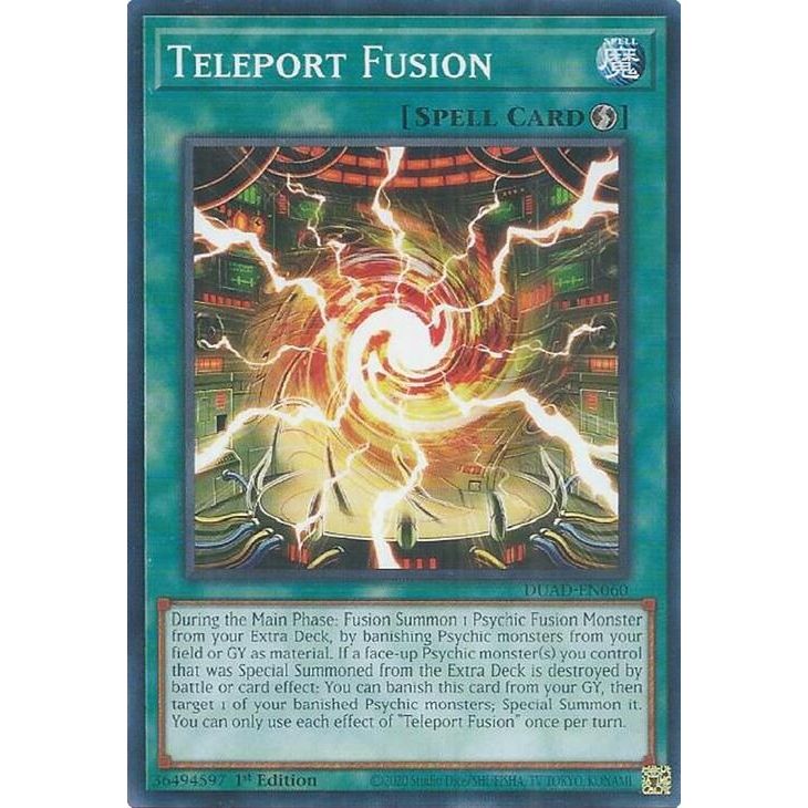Image for Teleport Fusion (DUAD-EN060) (DUAD) - YuGiOh