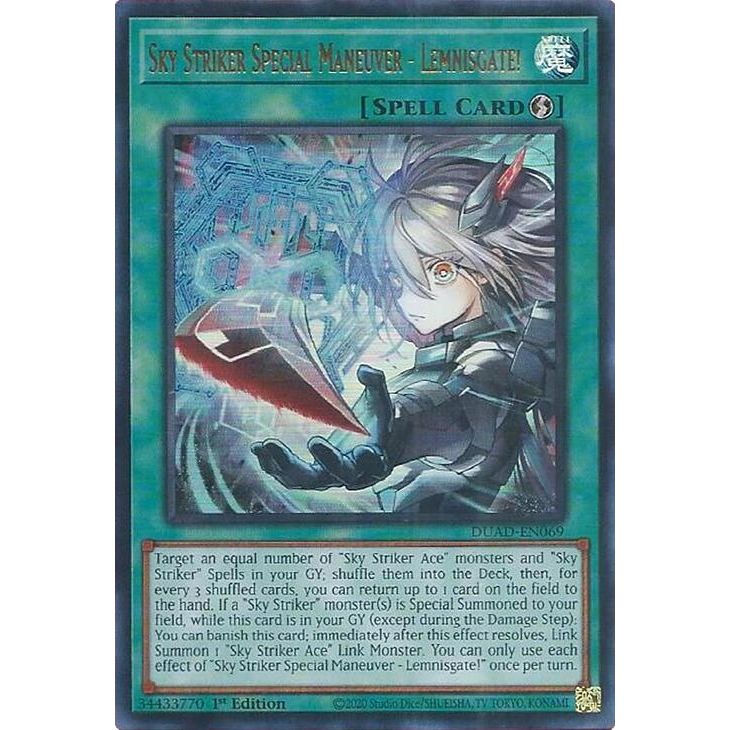 Image for Sky Striker Special Maneuver - Lemnisgate! (DUAD-EN069) (DUAD) - YuGiOh