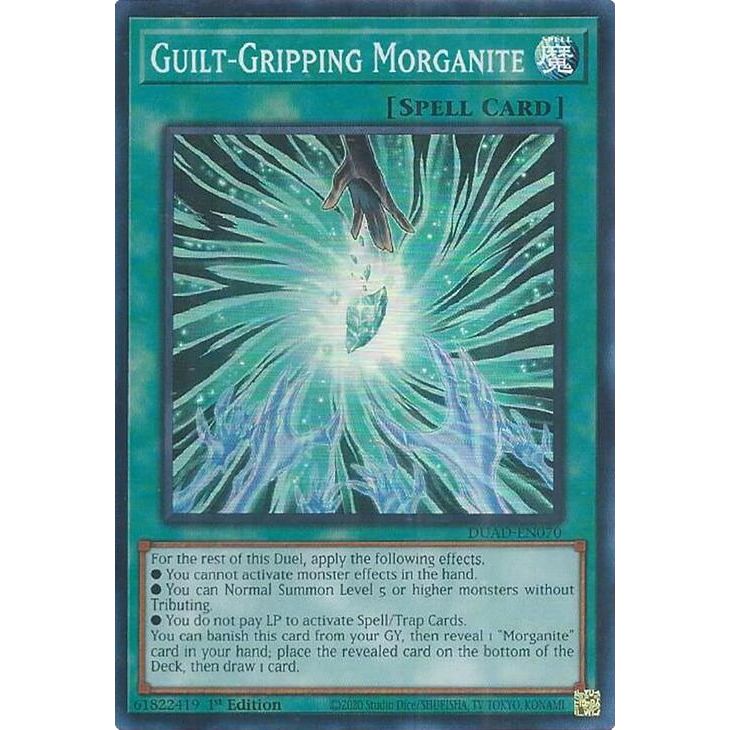 Image for Guilt-Gripping Morganite (DUAD-EN070) (DUAD) - YuGiOh