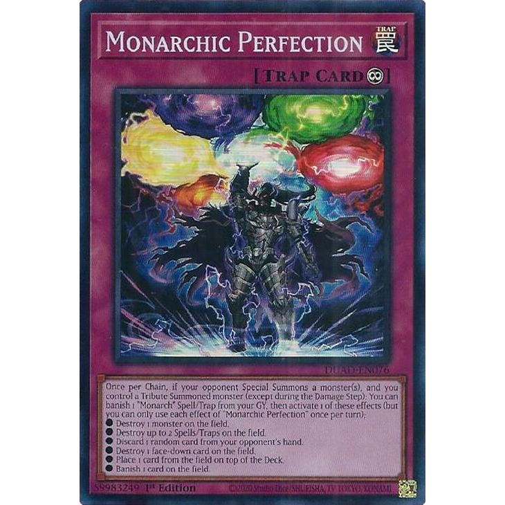Image for Monarchic Perfection (DUAD-EN076) (DUAD) - YuGiOh