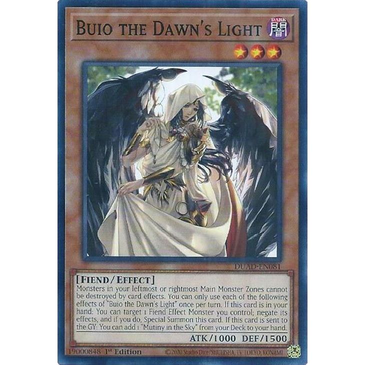Image for Buio the Dawn's Light (DUAD-EN081) (DUAD) - YuGiOh