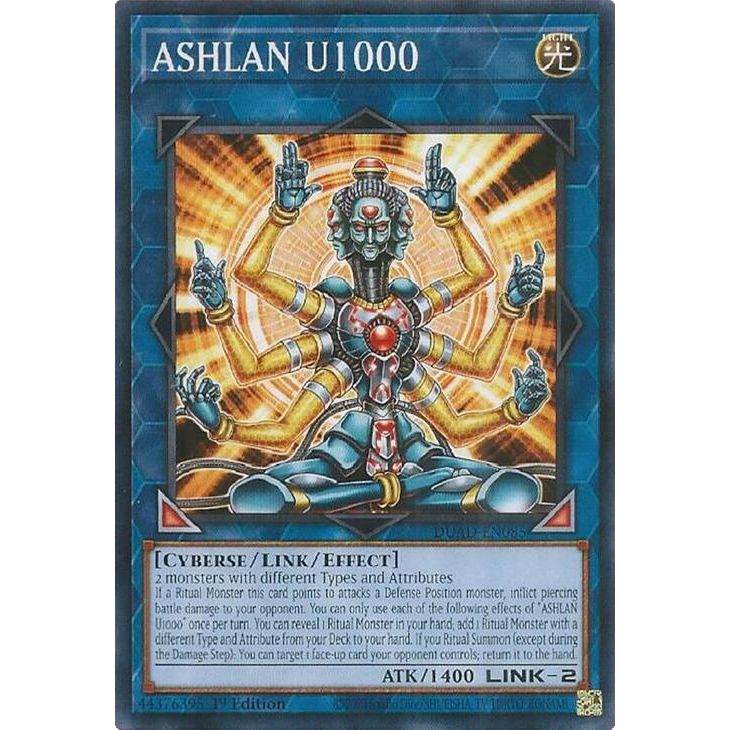 Image for ASHLAN U1000 (DUAD-EN085) (DUAD) - YuGiOh