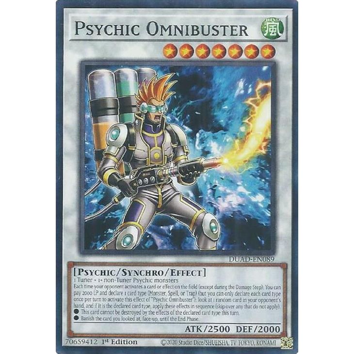 Image for Psychic Omnibuster (DUAD-EN089) (DUAD) - YuGiOh