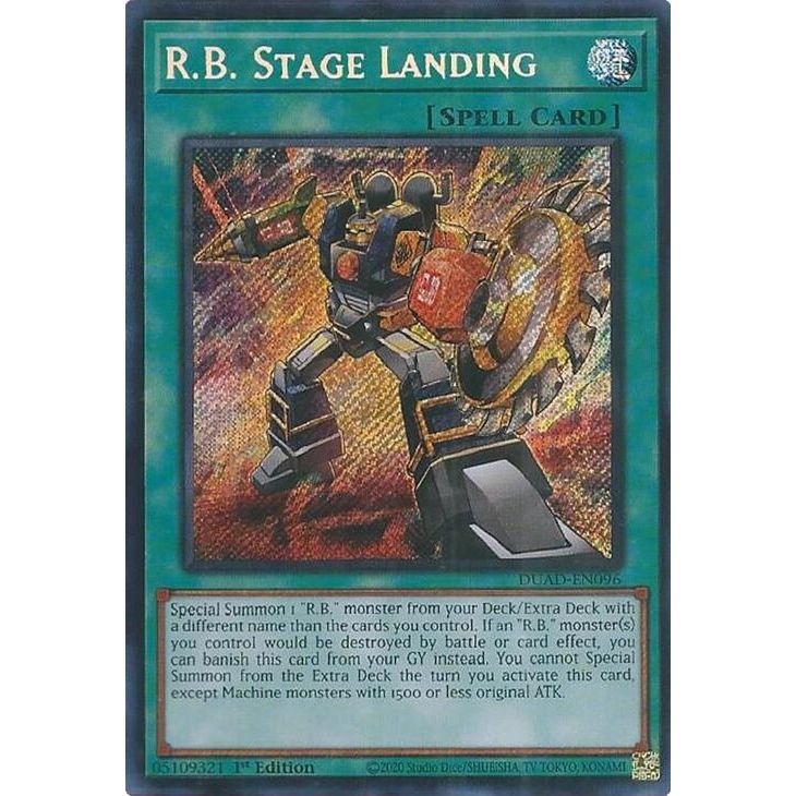 Image for R.B. Stage Landing (DUAD-EN096) (DUAD) - YuGiOh