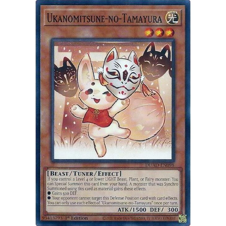 Image for Ukanomitsune-no-Tamayura (DUAD-EN098) (DUAD) - YuGiOh