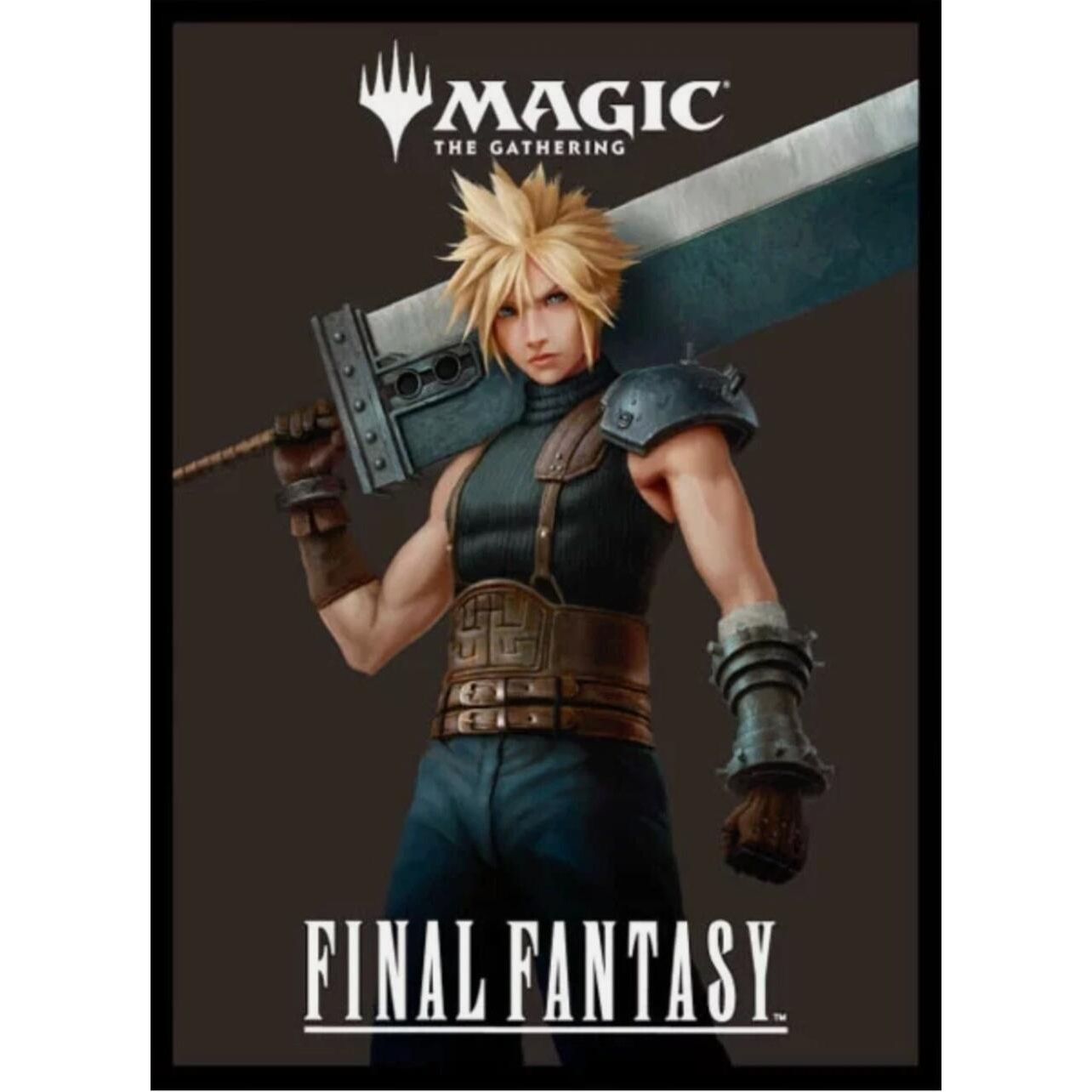 Image for Magic: The Gathering Player's Card Sleeve - FINAL FANTASY - Cloud Strife MFS-06 (80-Pack) - Card Sleeves