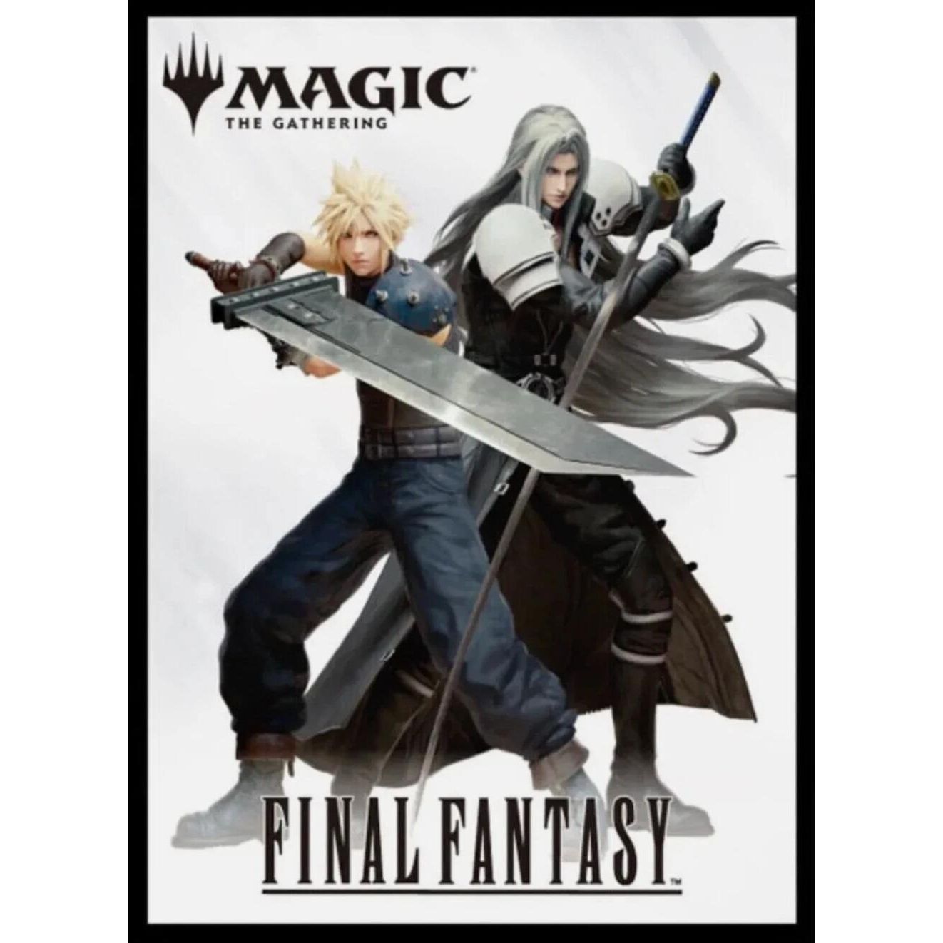 Image for Magic: The Gathering Player's Card Sleeve - FINAL FANTASY - Cloud and Sephiroth MFS-02 (80-Pack) - Card Sleeves