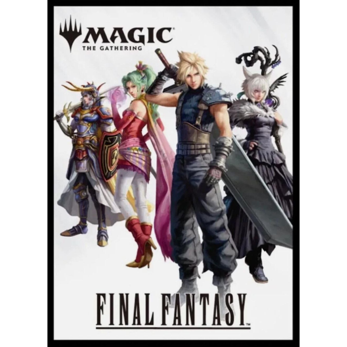 Image for Magic: The Gathering Player's Card Sleeve - FINAL FANTASY - Play Booster Art MFS-01 (80-Pack) - Card Sleeves
