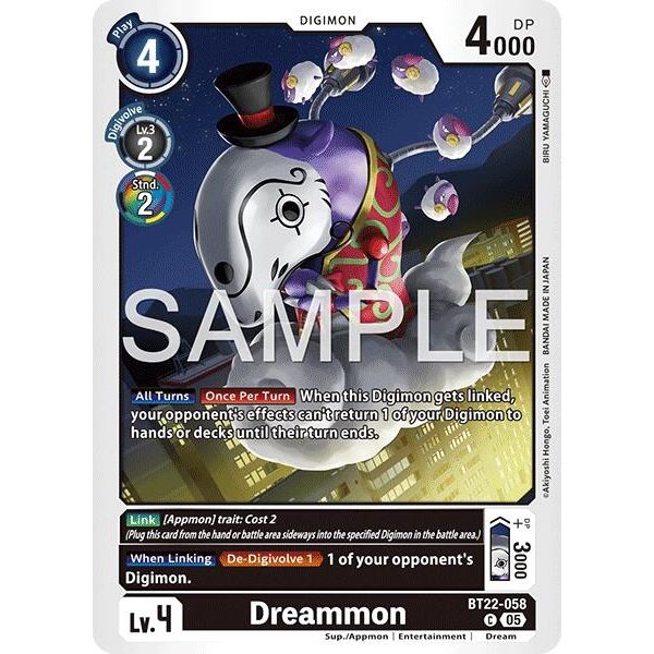 Image for Dreammon (BT22-058 C) (BT22) - Digimon Card Game