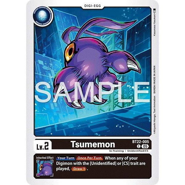 Image for Tsumemon (BT22-005 C) (BT22) - Digimon Card Game