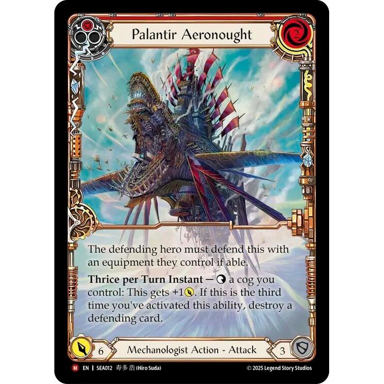 Image for Palantir Aeronought (Extended Art) (SEA012) - Flesh and Blood TCG