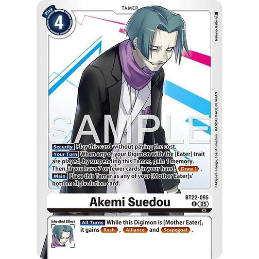Image for Akemi Suedou (BT22-095 U) (BT22) - Digimon Card Game