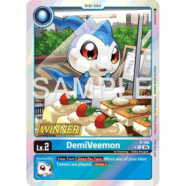 Image for DemiVeemon (Store Tournament 2025 Vol.3 Winner Pack) (P-188 P) (D-PR) - Digimon Card Game