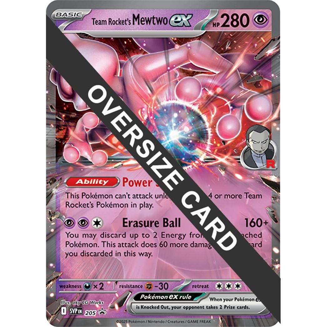 Image for Team Rocket's Mewtwo ex (205) (PR) - Pokemon