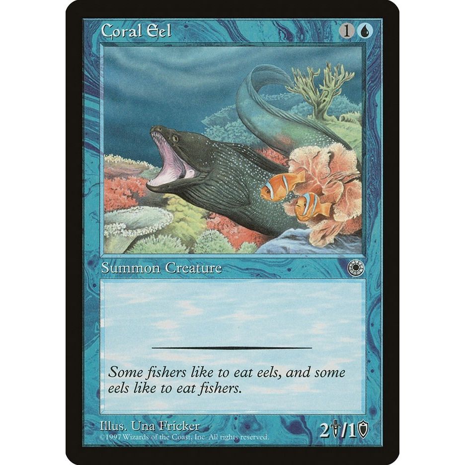 Image for Coral Eel (POR) - Magic: The Gathering