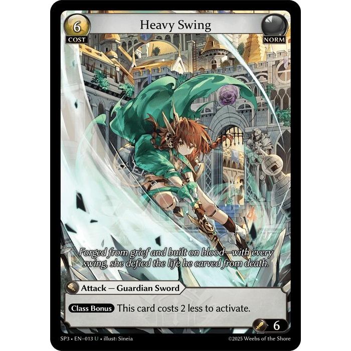 Image for Heavy Swing (013) (SP3) - Grand Archive TCG