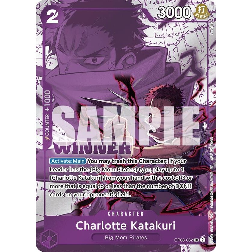 Image for Charlotte Katakuri (Winner Pack 2025 Vol. 3) (OP08-062) (OP-PR) - One Piece Card Game