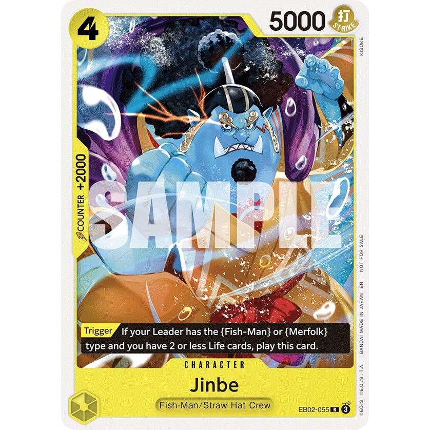 Image for Jinbe (Tournament Pack 2025 Vol. 3) (EB02-055) (OP-PR) - One Piece Card Game