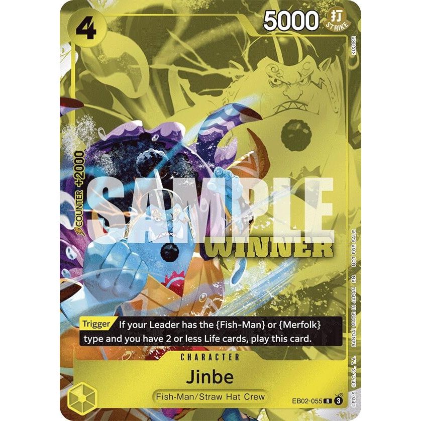 Image for Jinbe (Winner Pack 2025 Vol. 3) (EB02-055) (OP-PR) - One Piece Card Game