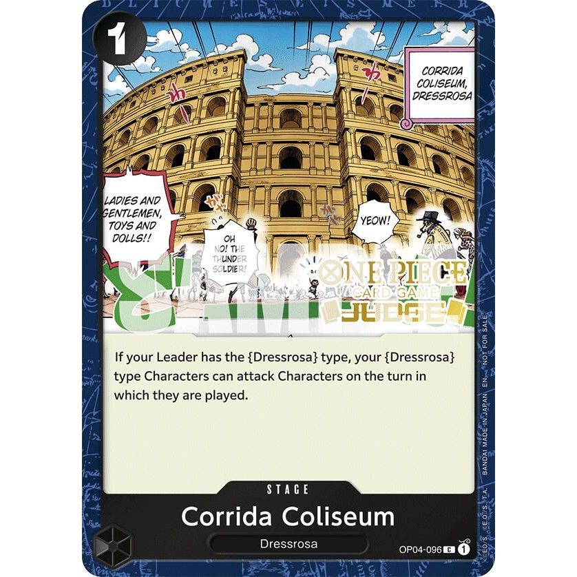 Image for Corrida Coliseum (Judge Pack Vol. 6) (OP04-096) (OP-PR) - One Piece Card Game