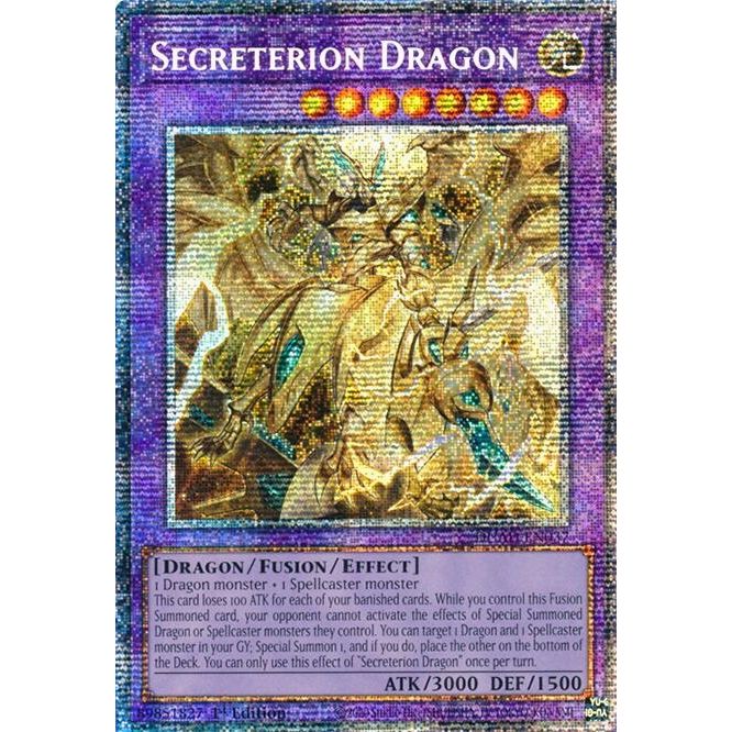 Image for Secreterion Dragon (Starlight Rare) (DUAD-EN037) (DUAD) - YuGiOh