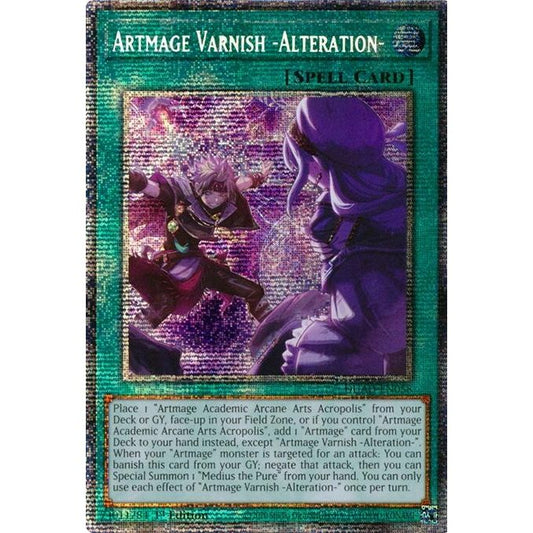 Image for Artmage Varnish -Alteration- (Starlight Rare) (DUAD-EN058) (DUAD) - YuGiOh