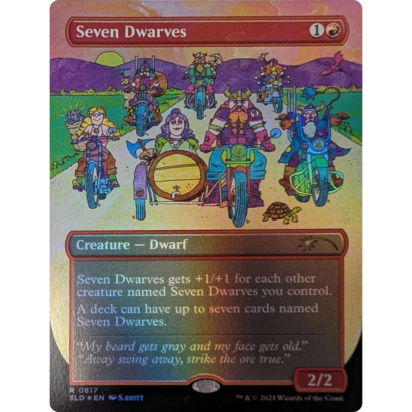 Image for Seven Dwarves (0817) (817) (SLD) - Magic: The Gathering