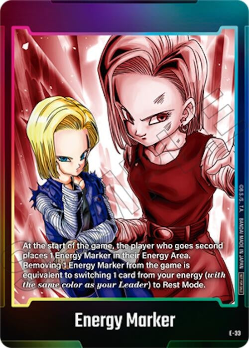 Image for Energy Marker (E-33) (E-33) (DBSFW_EM) - Dragon Ball Super: Fusion World