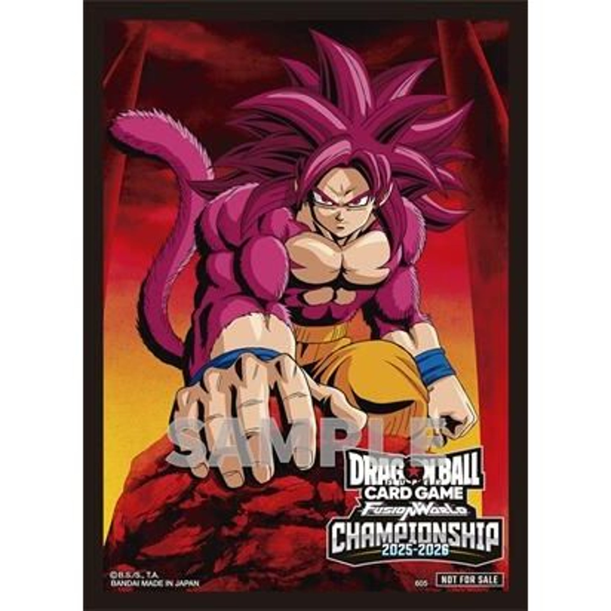 Image for Dragon Ball Super Fusion World Card Game Official Sleeves - Championship Wave 2 (64-Pack) - Card Sleeves