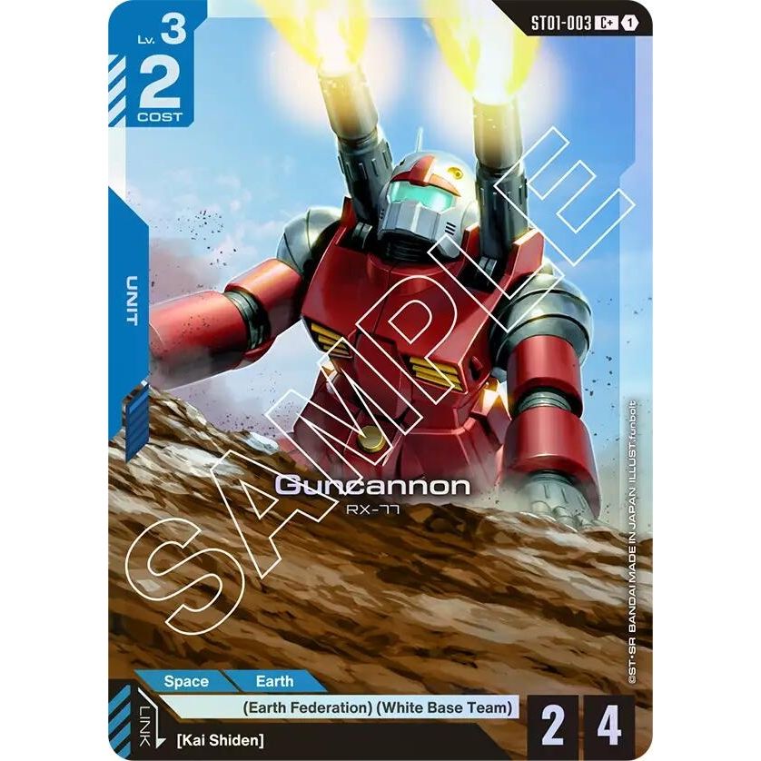 Image for Guncannon (C+) (ST01-003) (ST01) - Gundam Card Game