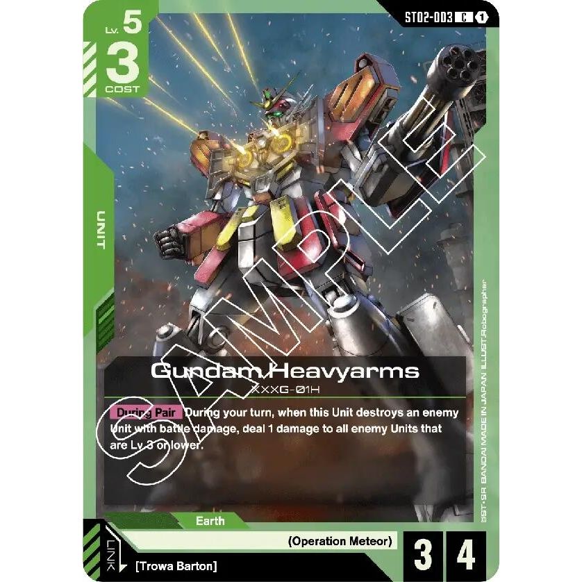 Image for Gundam Heavyarms (ST02-003) (ST02) - Gundam Card Game