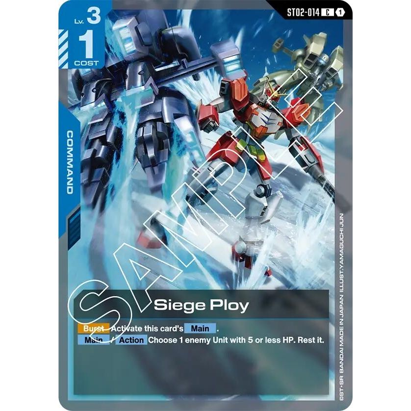 Image for Siege Ploy (ST02-014) (ST02) - Gundam Card Game