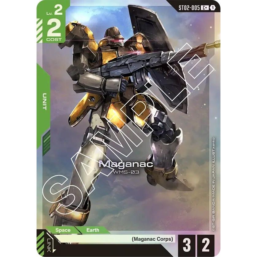 Image for Maganac (C+) (ST02-005) (ST02) - Gundam Card Game