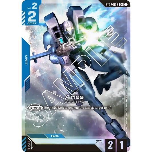 Image for Aries (C+) (ST02-008) (ST02) - Gundam Card Game