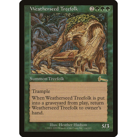 Weatherseed Treefolk (116) (ULG)