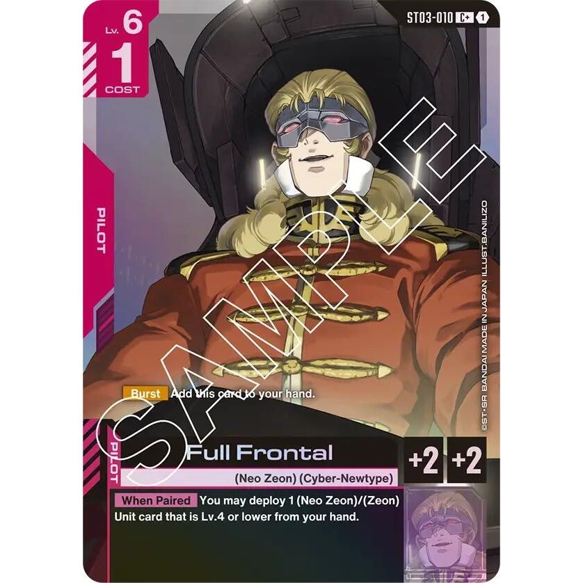 Image for Full Frontal (C+) (ST03-010) (ST03) - Gundam Card Game