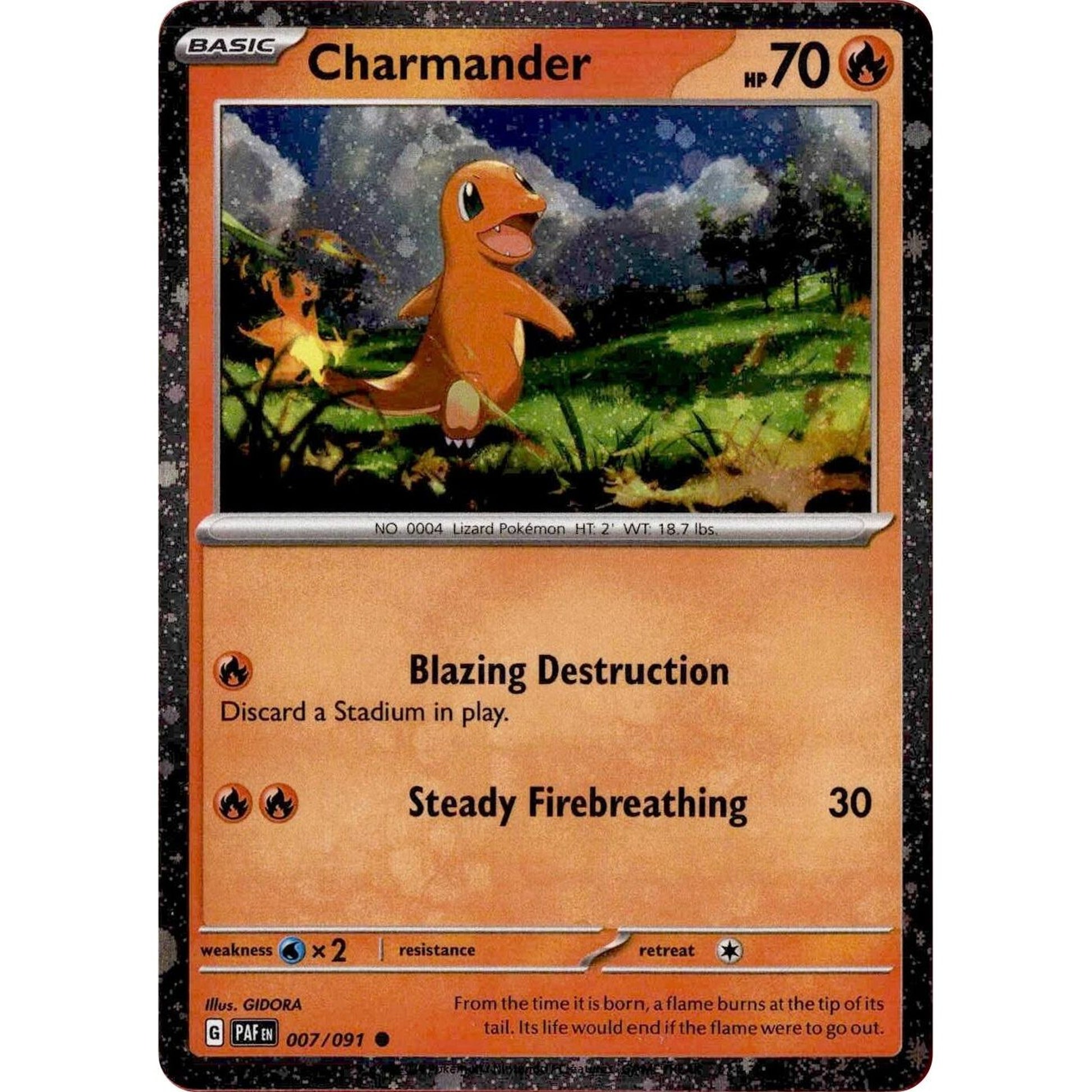 Image for Charmander - 007/091 (Cosmos Holo) (007/091) (MCAP) - Pokemon