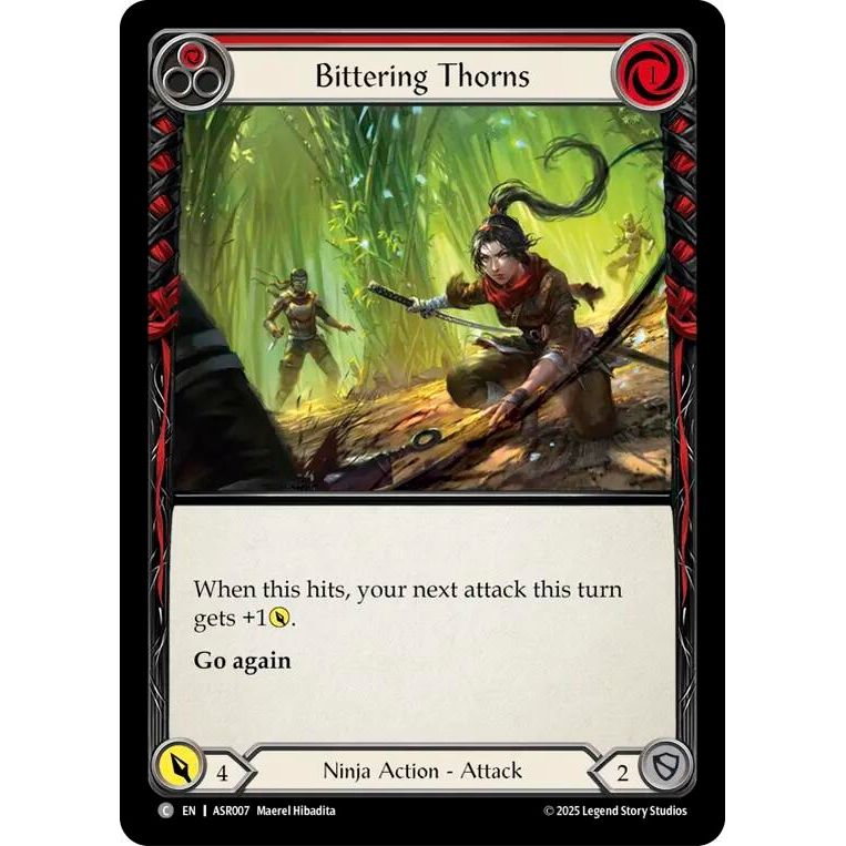 Image for Bittering Thorns (Red) (ASR007) - Flesh and Blood TCG