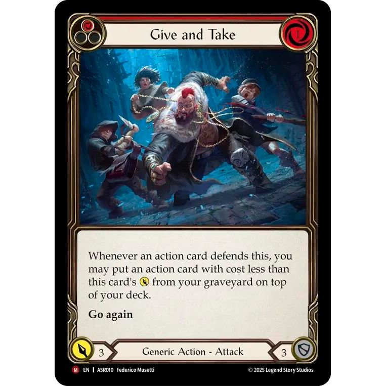 Image for Give and Take (ASR010) - Flesh and Blood TCG
