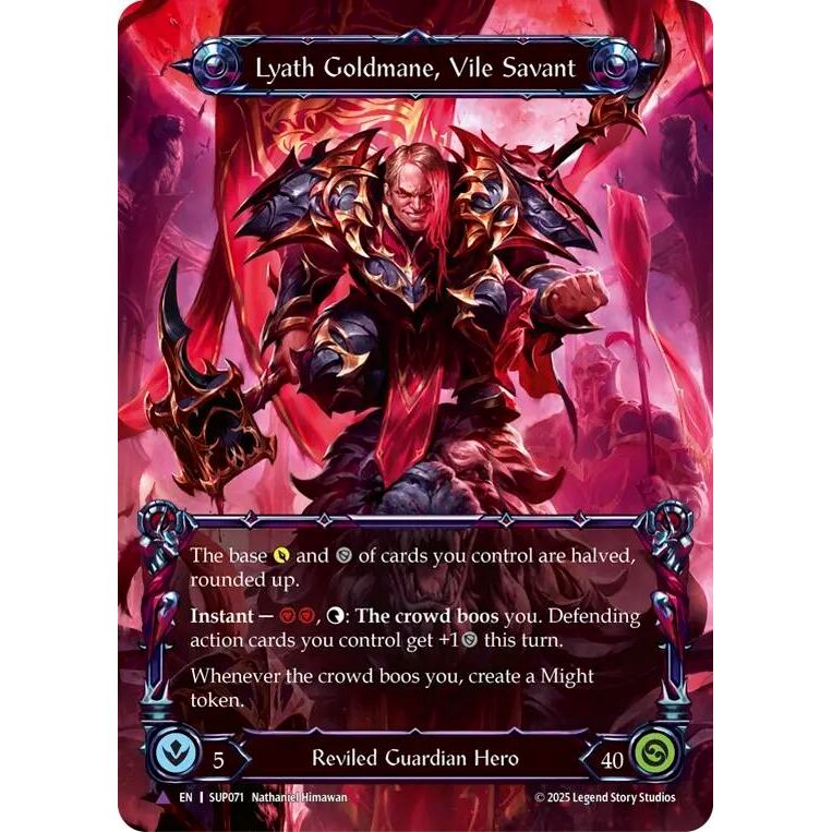 Image for Lyath Goldmane, Vile Savant (Marvel) (SUP071) (SUP) - Flesh and Blood TCG
