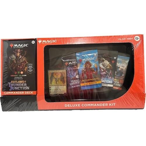 Image for Outlaws of Thunder Junction Deluxe Commander Kit - Desert Bloom - Magic: The Gathering