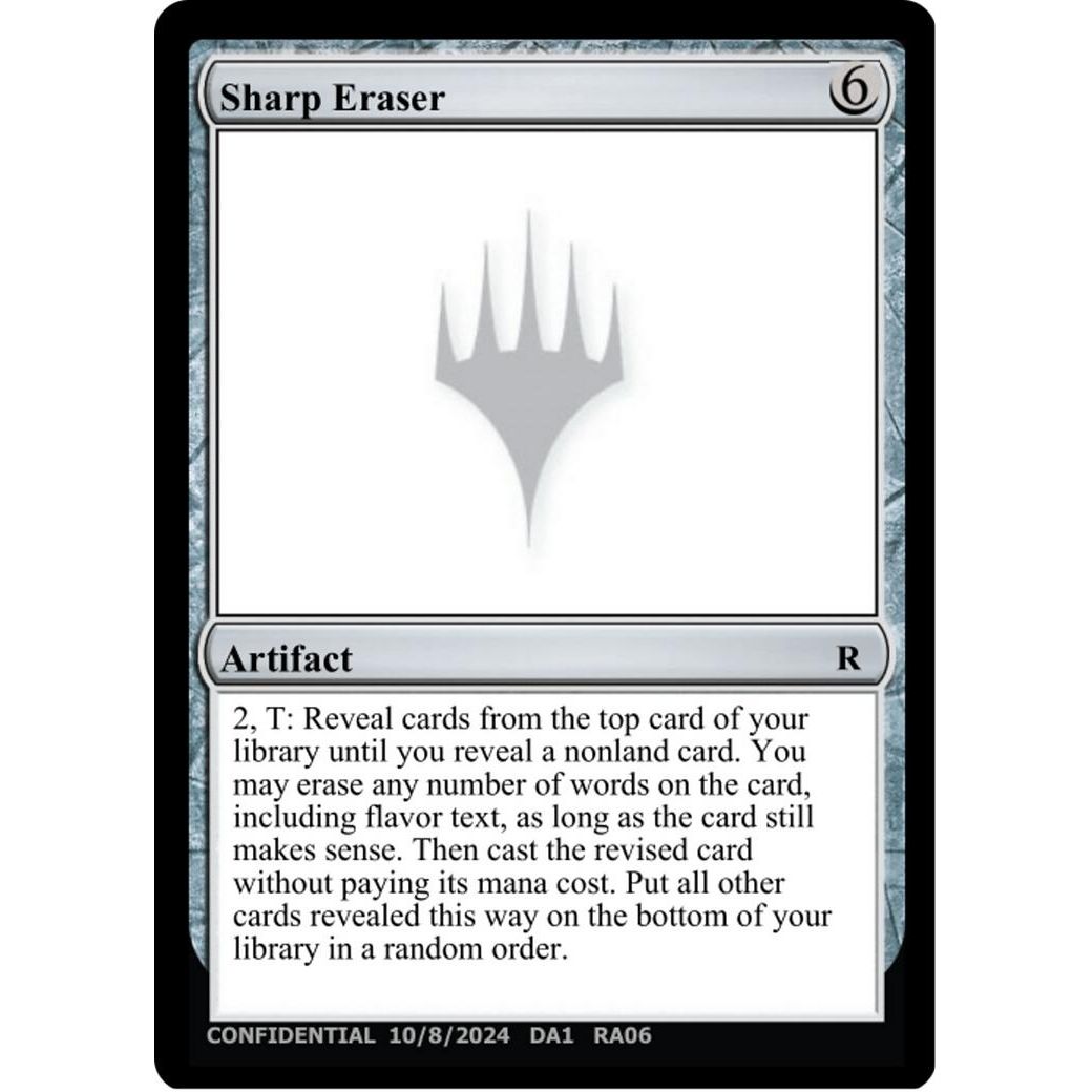Image for Sharp Eraser - Magic: The Gathering