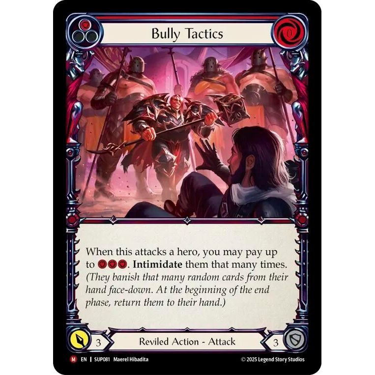 Image for Bully Tactics (SUP081) (SUP) - Flesh and Blood TCG