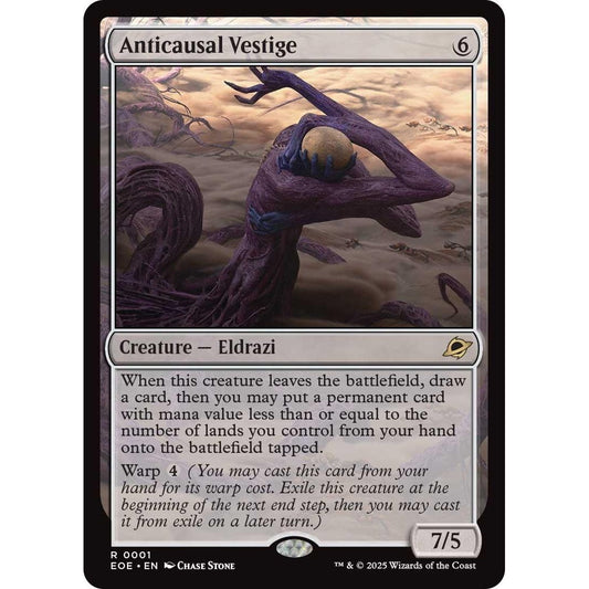 Image for Anticausal Vestige (1) (EOE) - Magic: The Gathering