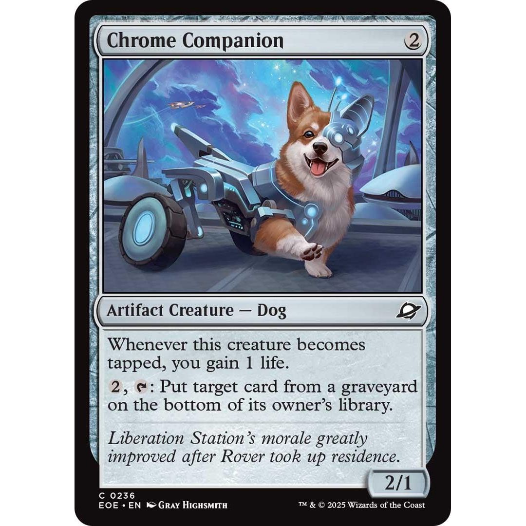 Image for Chrome Companion (236) (EOE) - Magic: The Gathering